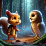 The Brave Squirrel and the Forest Phantom