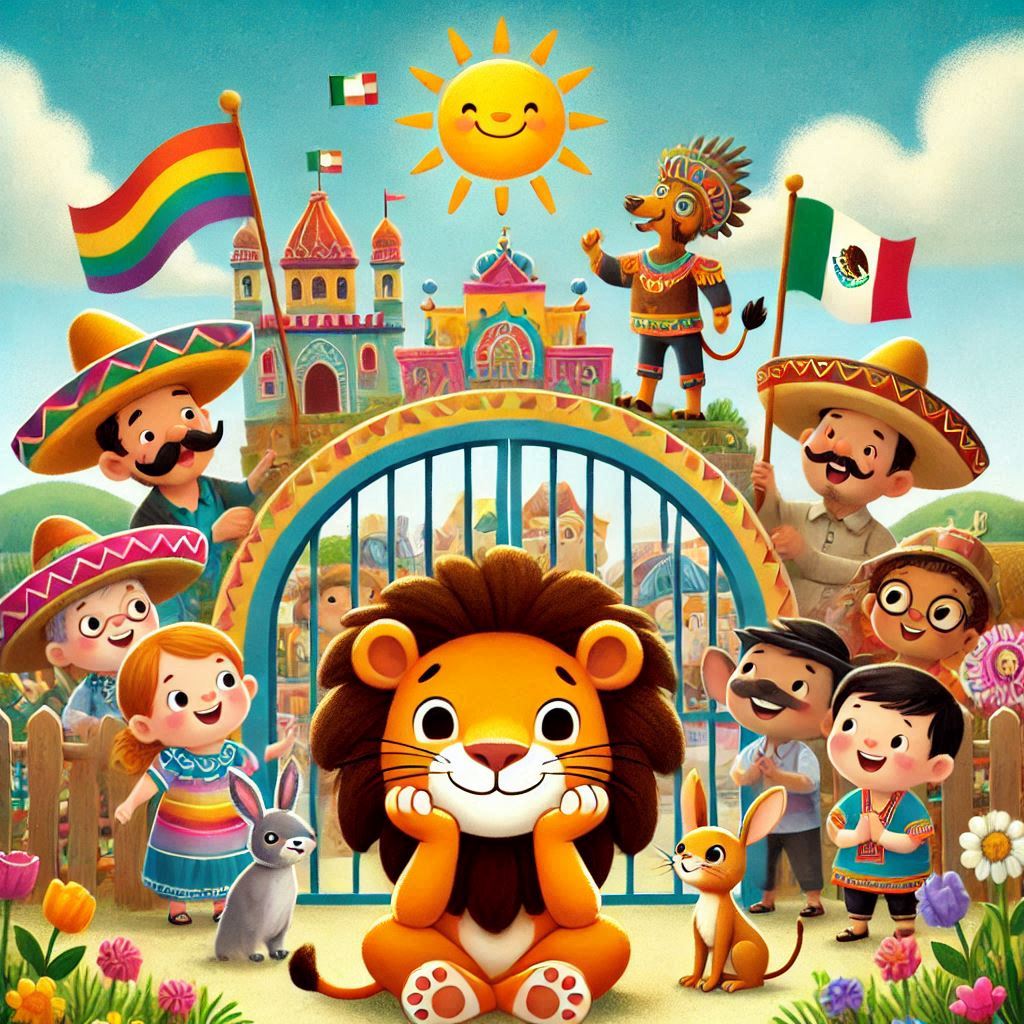 Cuentos infantiles de amistad: El León y sus Nuevos Amigos