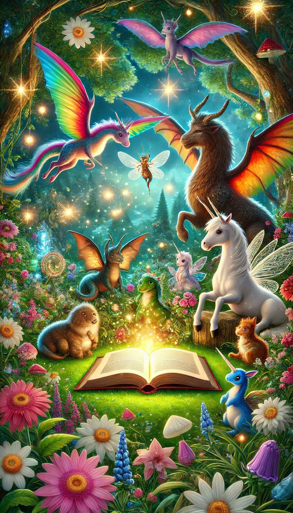 Relatos mágicos sobre criaturas fantásticas