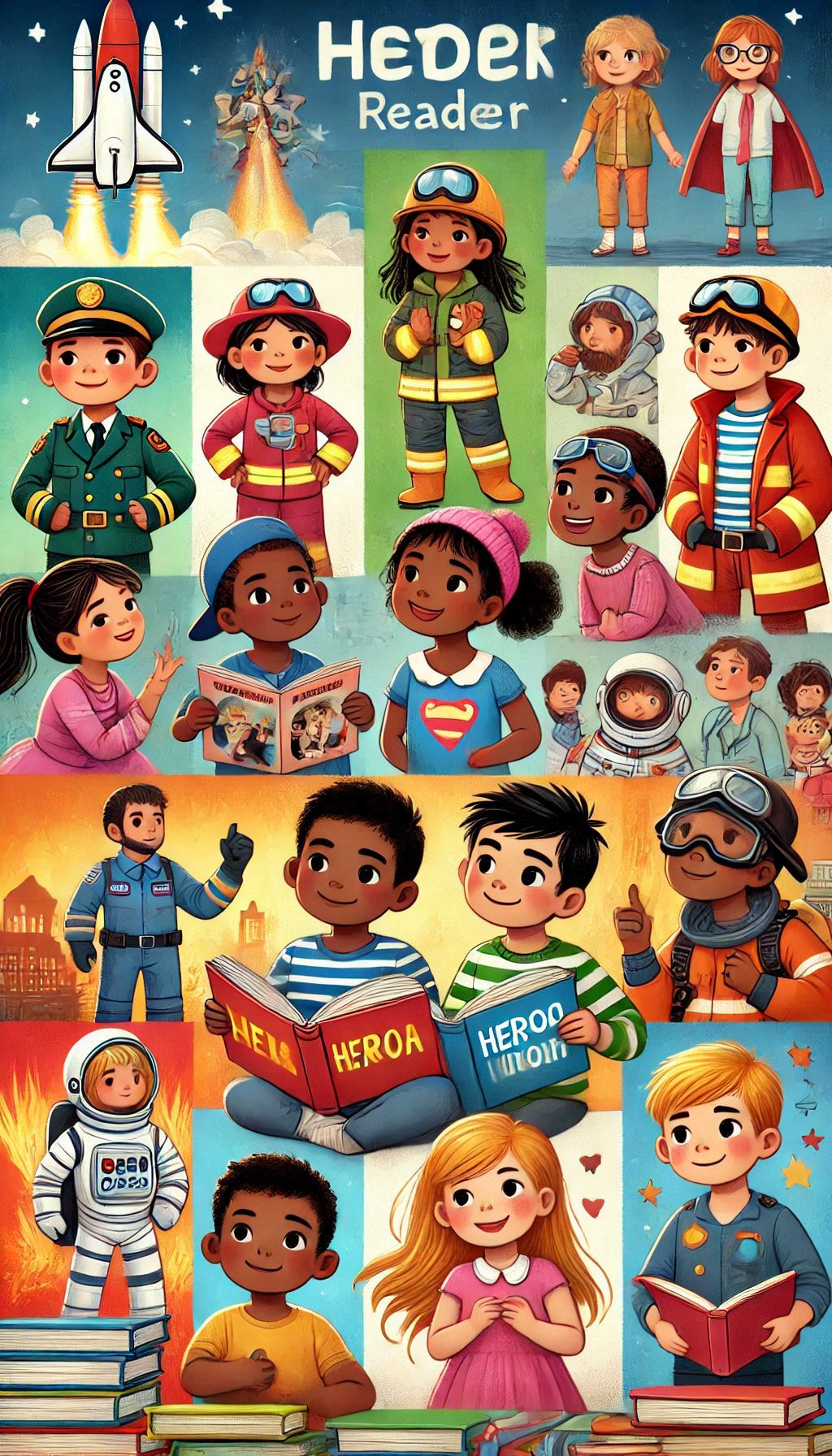 Historias de heroísmo para niños